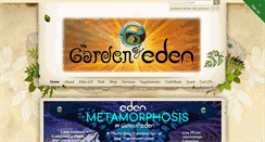 Desktop Screenshot of intothegardenofeden.com