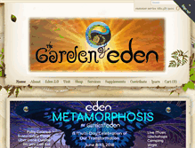 Tablet Screenshot of intothegardenofeden.com